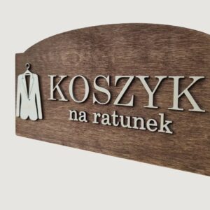 Koszyk ratunkowy z marynarką do męskiej toalety